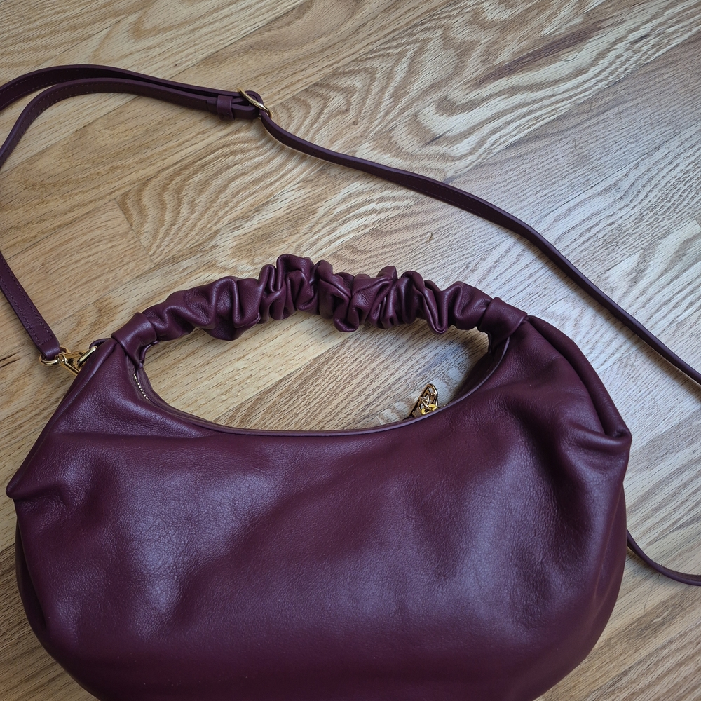 Chic Maroon Crossbody Bag
